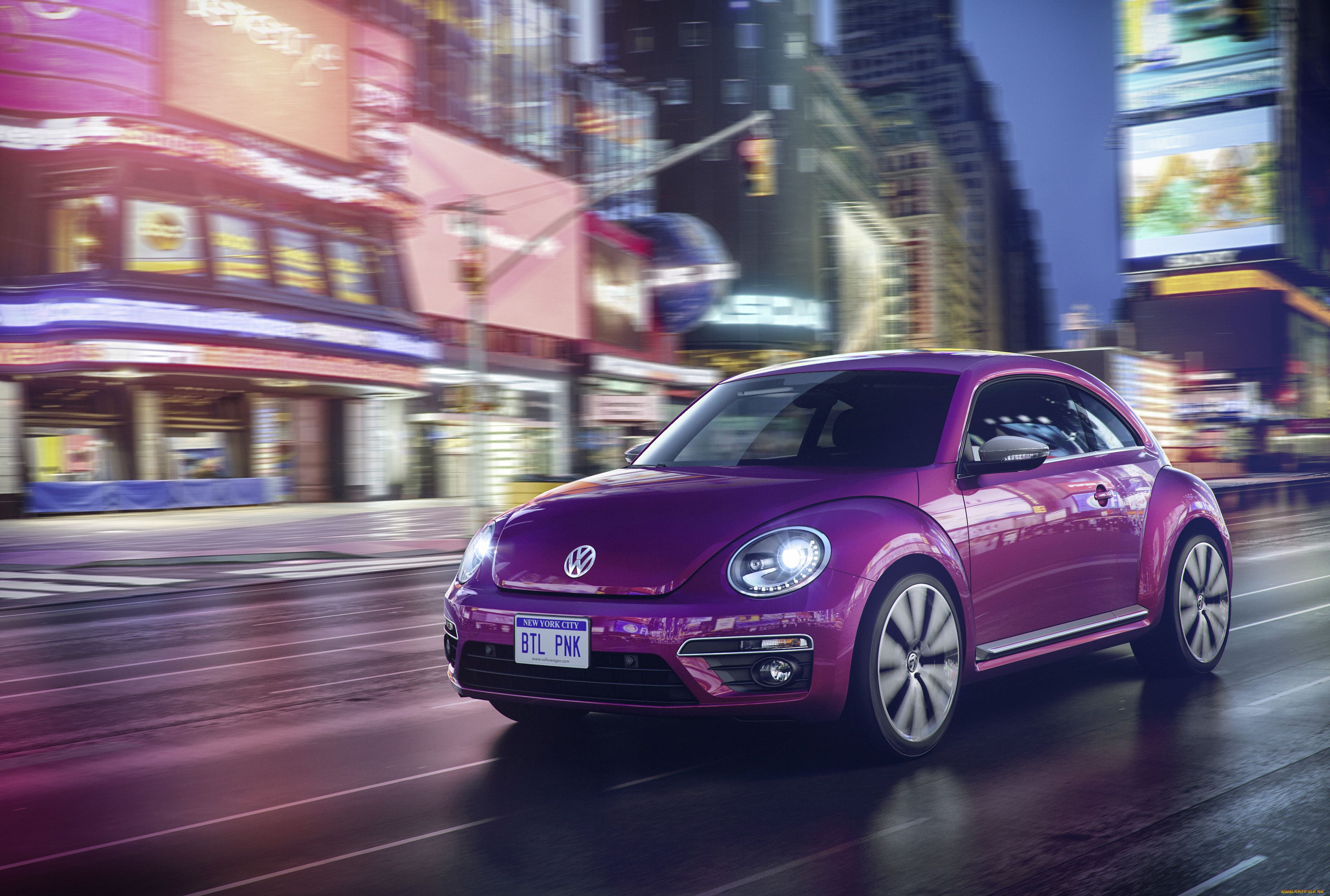 , volkswagen, 2015, edition, pink, beetle, concept